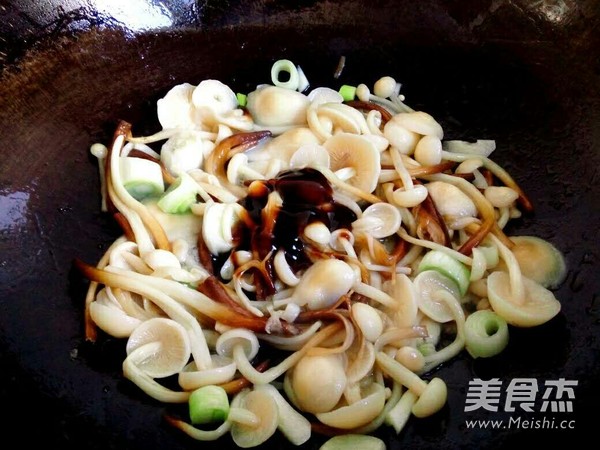 金針菇油麥菜的做法