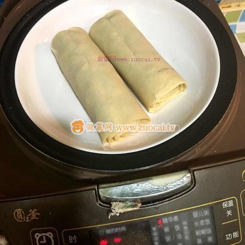 豆皮雞肉卷的做法