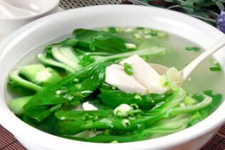 小菜豆腐湯