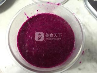 #ACA烘焙明星大賽#火龍果酸奶雪糕的做法步驟：5