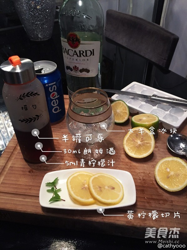 盛夏涼飲：自由古巴的做法