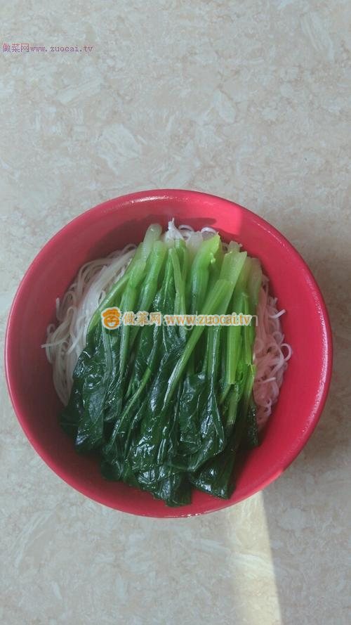 自制瘦肉青菜湯麵的做法