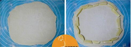 早餐披薩的做法步驟3-4
