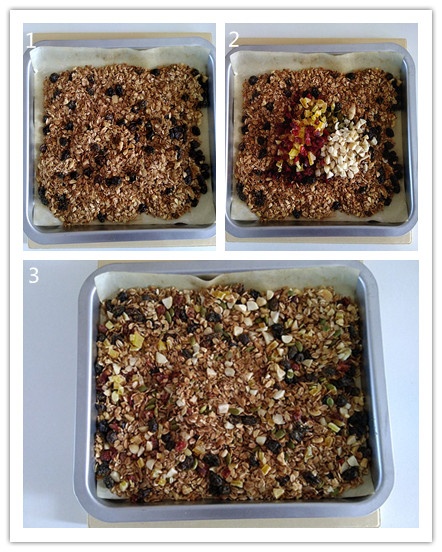 自制格蘭諾拉麥片的做法步驟4