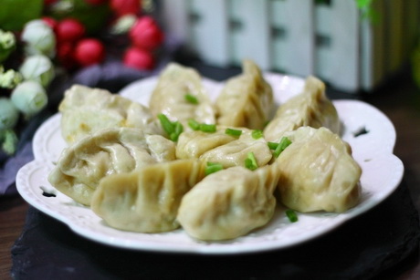 空氣炸鍋烤餃子的做法