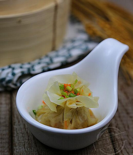 怎麼用餃子皮做燒麥的做法