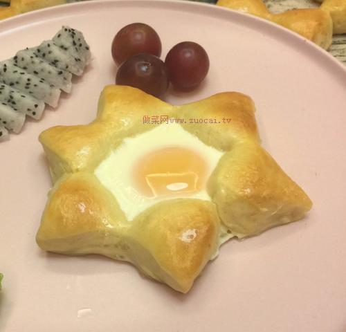 太陽花早餐麵包圈的做法