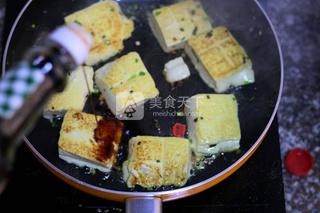 家常煎豆腐的做法步驟：7