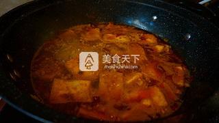 香辣醬汁燜豆腐的做法步驟：15